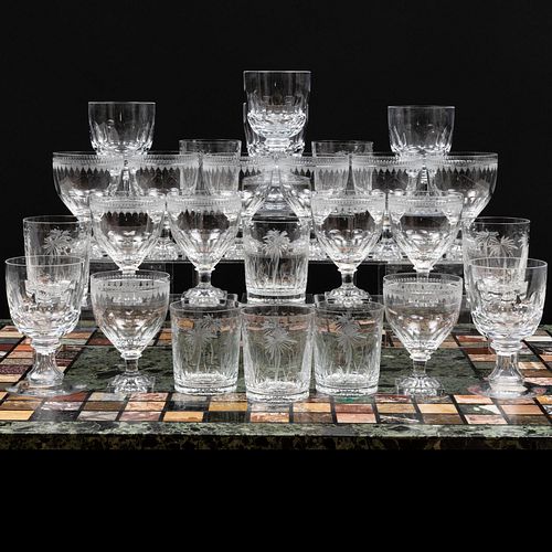 GROUP OF WILLIAM YEOWARD GLASS 3bc9af