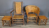 LOT OF ASSORTED ADIRONDACK CHAIRS &
