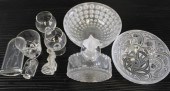 LALIQUE FRANCE GROUPING OF GLASS To