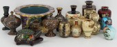 ASSORTED GROUPING OF SATSUMA CLOISONNE 3bcf1a