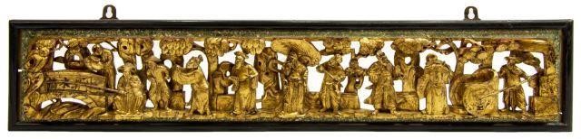 CHINESE ARCHITECTURAL GILTWOOD 3be11d