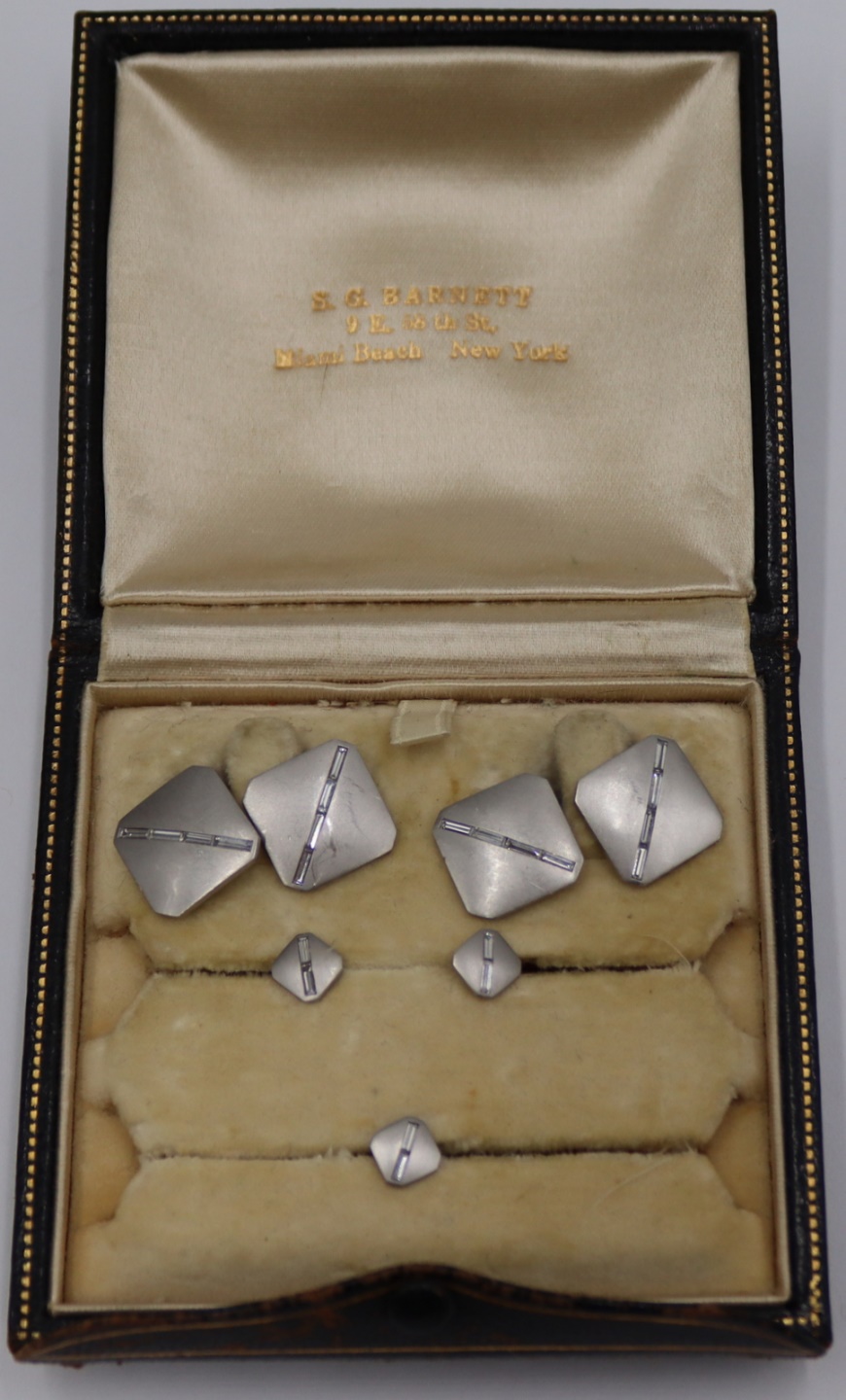 JEWELRY 5 PC PLATINUM AND DIAMOND 3be52a