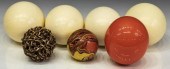  7 AFRICAN OSTRICH EGGS PAINTED 3be92a