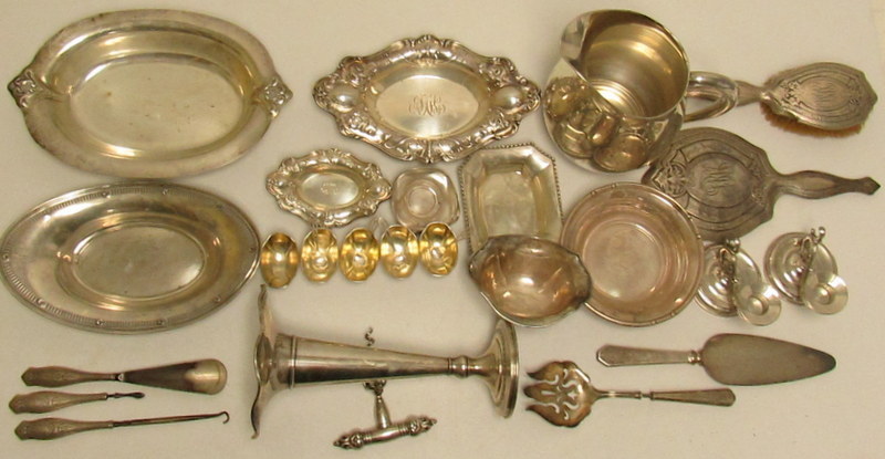 STERLING ASSORTED STERLING HOLLOWWARE  3bea6b