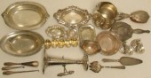 STERLING. ASSORTED STERLING HOLLOWWARE.