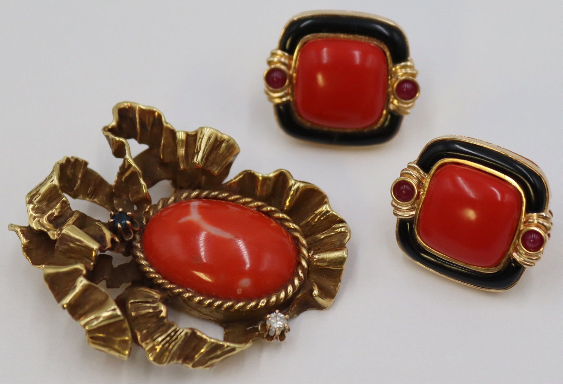 JEWELRY ASSORTED GOLD CORAL JEWELRY 3bea90