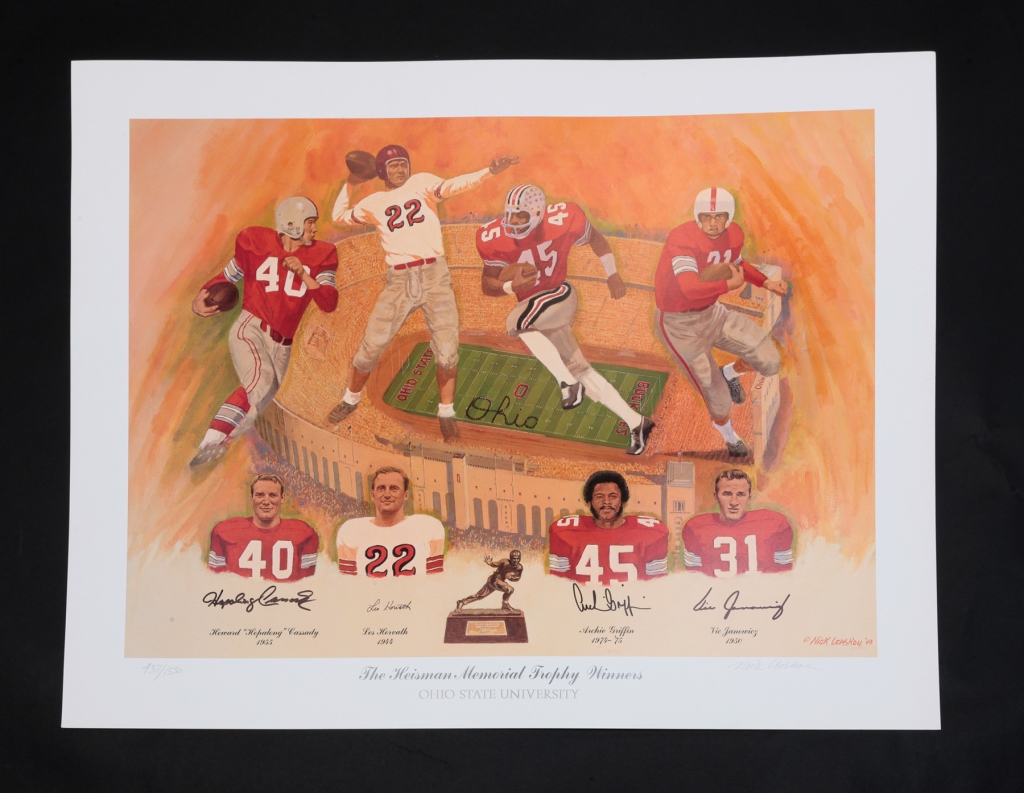 SIGNED AND AUTOGRAPHED OHIO STATE 3bf355