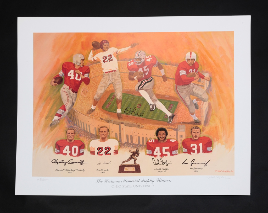 SIGNED AND AUTOGRAPHED OHIO STATE 3bf351