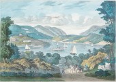 VIEW ON THE HUDSON: WEST POINT PRINT
