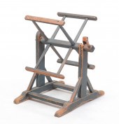 AMERICAN COUNTRY PAINTED YARN WINDER.