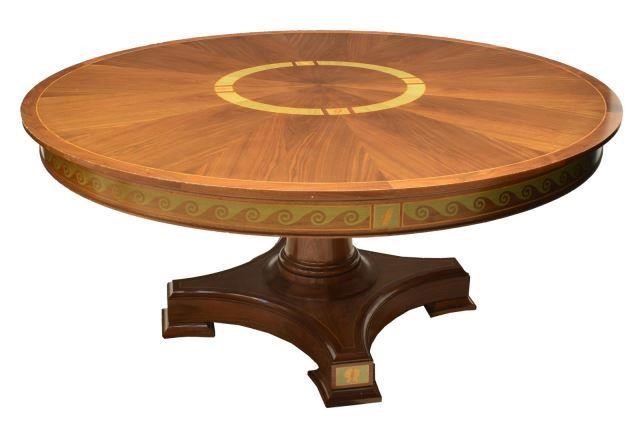 MONUMENTAL FRENCH MARQUETRY PEDESTAL