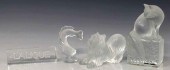  4 COLLECTION OF LALIQUE CRYSTAL 3bf683