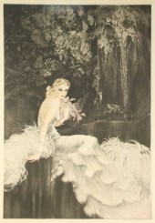 LOUIS ICART (FRENCH, 1888-1950). Drypoint