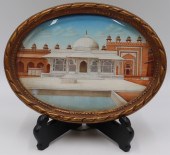 INDIAN PAINTED MINIATURE OF THE TOMB