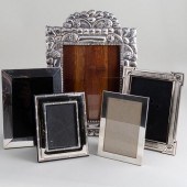 GROUP OF THREE SILVER PICTURE FRAMESComprising A 3bd34b