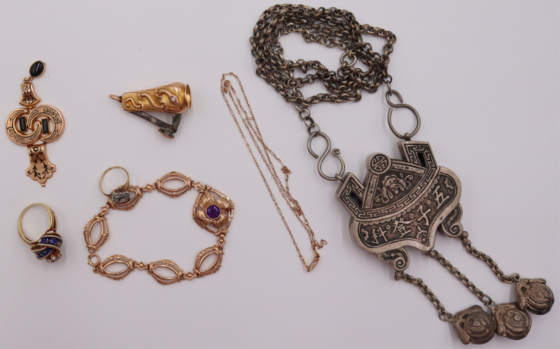 JEWELRY GROUPING OF ANTIQUE AND 3bd515