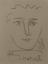 PABLO PICASSO (AFTER) Etching. Pour