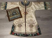 CHINESE TEXTILE GROUPING. Includes a