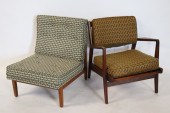 JENS RISOM CHAIR TOGETHER WITH ANOTHER