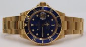 JEWELRY. ROLEX 18KT OYSTER PERPETUAL