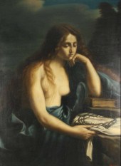 AFTER GUERCINO (19TH CENTURY). Oil on