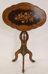 VICTORIAN CARVED, BRONZE MOUNTED AND