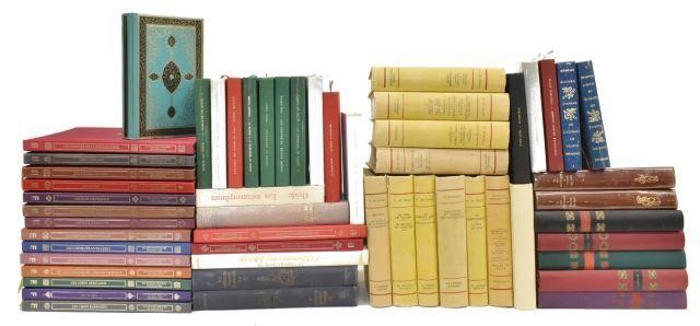  55 FRENCH LIBRARY SHELF BOOKS lot 3c0908