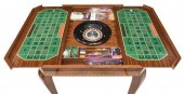 (5) ITALIAN MARQUETRY GAMES TABLE &