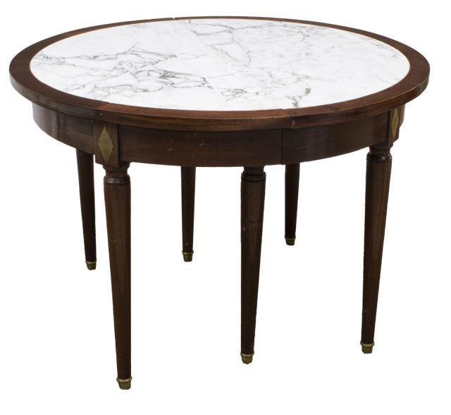 FRENCH EMPIRE STYLE MARBLE TOP 3c0b72