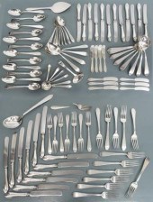 94)DOMINICK &HAFF POINTED ANTIQUE STERLING