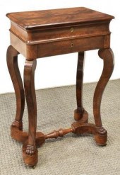 FRENCH EMPIRE STYLE FLAME MAHOGANY WORK