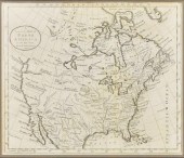 ANTIQUE NORTH AMERICA MAP C. 1780, WILLIAM