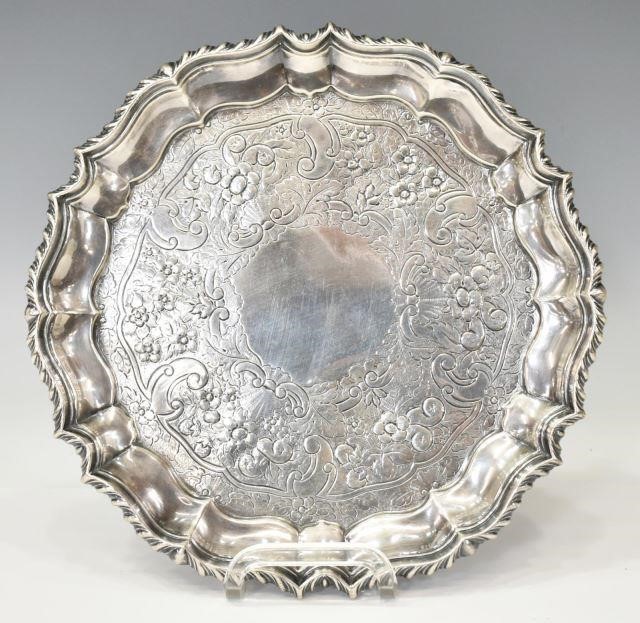 ENGLISH GEORGE IV STERLING SILVER 3c1509