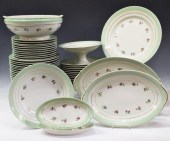 (63) FRENCH D.R.B. LIMOGES DINNER SERVICE(lot
