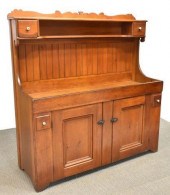 AMERICAN SOUTHERN PINE DRY SINK, EARLY