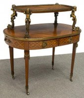 FRENCH LOUIS XVI STYLE TWO TIER 3c18a9