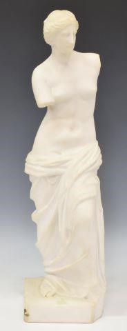 NEOCLASSICAL CARVED MARBLE SCULPTURE