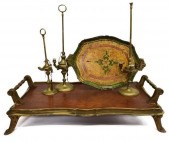 5) CONTINENTAL TABLE ITEMS, WHALE OIL