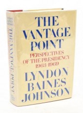 BOOK LYNDON B. JOHNSON, VANTAGE POINT,