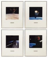 (4) PHOTOGRAPHIC PRINTS OF OUTER SPACE(lot
