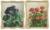  2 FRAMED FLORAL STILL LIFE PAINTINGS  3bff59