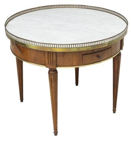 FRENCH LOUIS XVI STYLE MARBLE TOP 3bff92