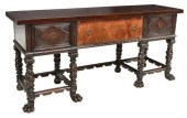 BAROQUE STYLE LONG SIDEBOARD ON PAW