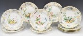 (10) ROSENTHAL RETICULATED PORCELAIN