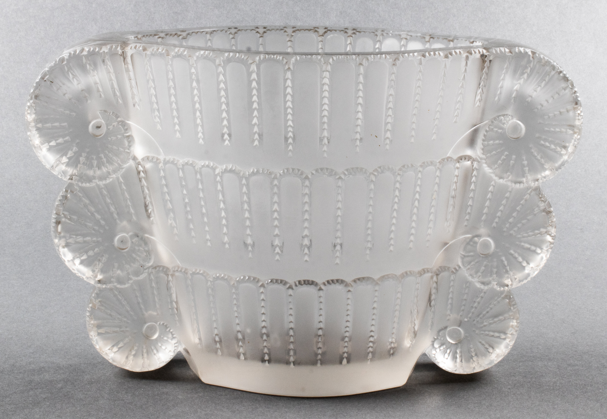 R LALIQUE JAFFA FROSTED ART 3c32ed