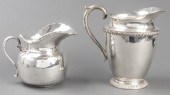 WM ROGERS AND MEXICAN SILVERPLATE PITCHERS,