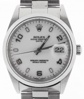 VINTAGE ROLEX DATE MID-SIZE STAINLESS