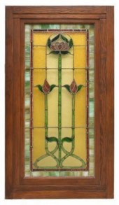 FRAMED STAINED & LEADED STAINED GLASS