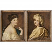 GUIDO RENI (AFTER), (2) OIL ON CANVAS