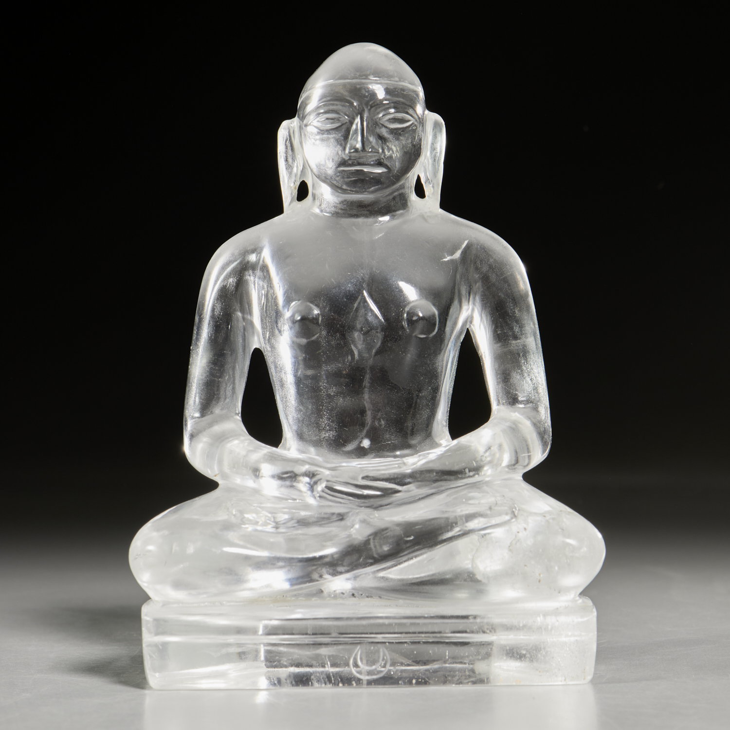 CHINESE CARVED ROCK CRYSTAL FIGURE 3c276c
